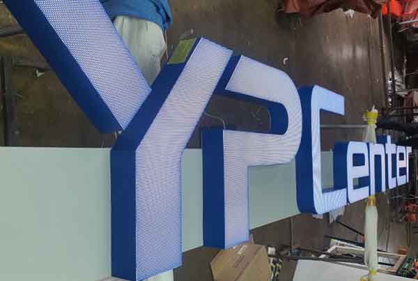 YP센터(본아이에프 본사사옥)외부사인공사